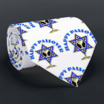 Happy Passover Tie<br><div class="desc">Personalised Traditional and Modern Jewish Theme Gifts and Apparel</div>