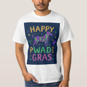 Happy pawdi Mardi gras T-Shirt