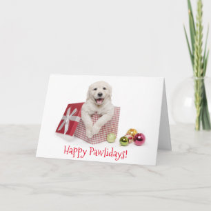 Happy Pawlidays Christmas Card