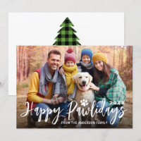Happy Pawlidays Christmas Tree Pet Dog Puppy Photo