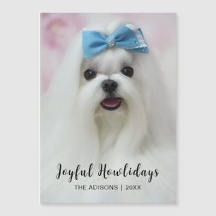Happy Pawlidays Cute Puppy Dog Christmas Design