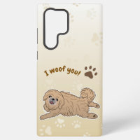 Happy Pekingese Dog Lover I Woof You Paws