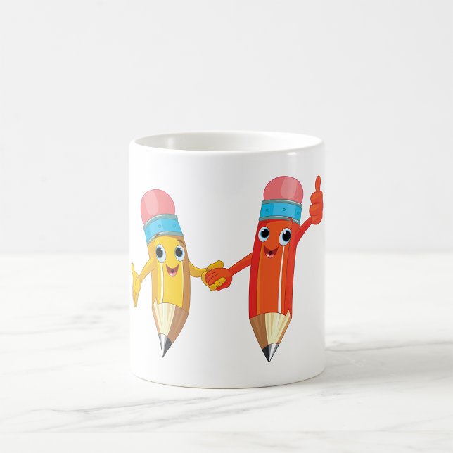 Happy Pencils Coffee Mug (Creator Uploaded)