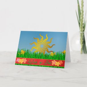 Happy Persian New Year  سال نو مبارک Holiday Card