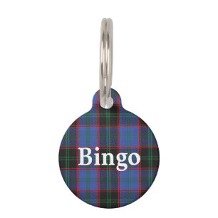 Happy Pet Clan Home Hume Tartan Plaid Pet Tag