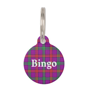 Happy Pet Clan Montgomery Tartan Plaid Tag