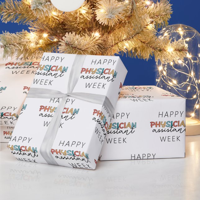 Happy Physician Assistant Week Wrapping Paper (Holidays)