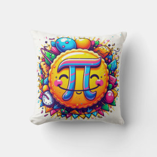 Happy pi day 3.14 cushion