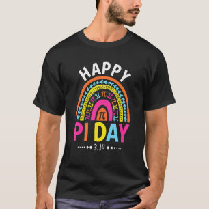 Happy Pi Day 3 14 Pi Number Symbol Math Teacher Ra T-Shirt