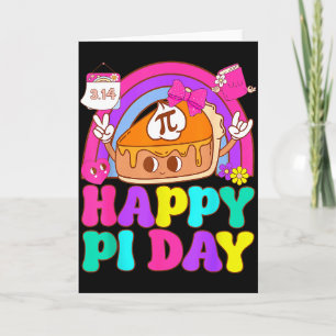 Happy Pi Day 3.14 Pie Day For Kids Youth Boys &amp Card
