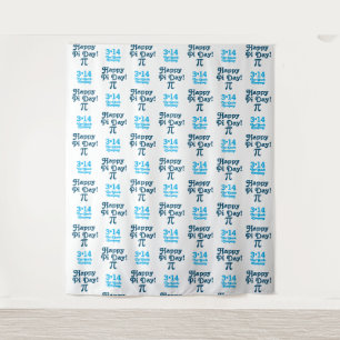 Happy Pi Day 3.14   Step and Repeat Backdrop Tapestry