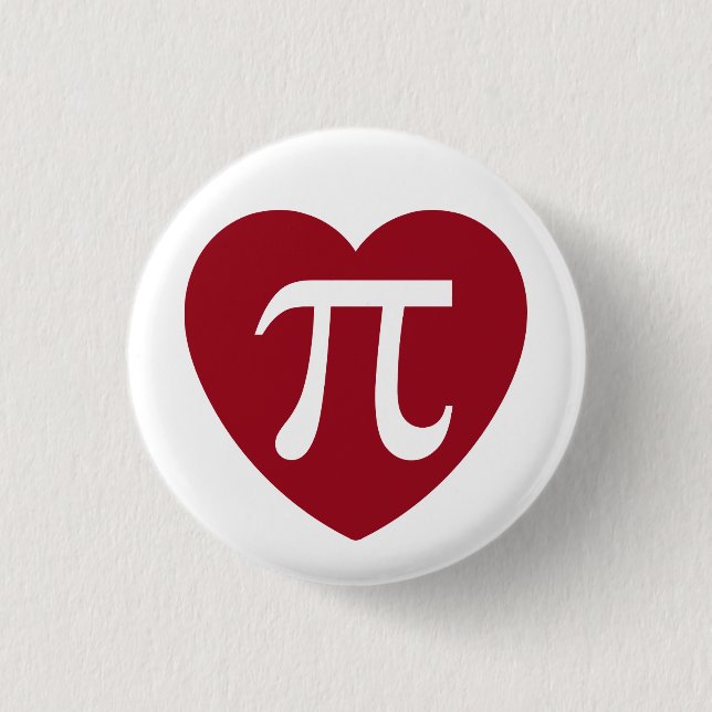Happy Pi Day 3 Cm Round Badge (Front)