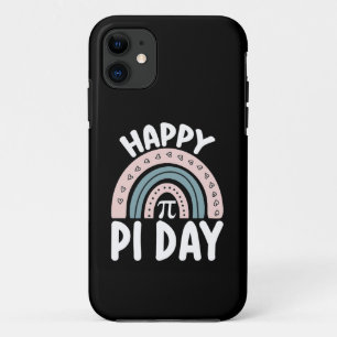 Happy Pi Day Boho Rainbow Math Mathematic Case-Mate iPhone Case