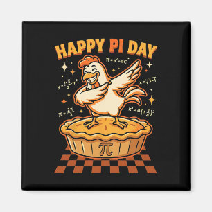 Happy Pi Day Chicken Pot Pi Day Pie Math Lover Gee Magnet