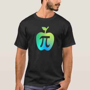 Happy Pi Day Cute Apple Pie 3 14 Funny Science Mat T-Shirt