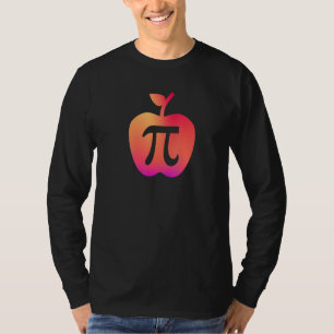 Happy Pi Day Cute Apple Pie 3 14 Funny Science Mat T-Shirt