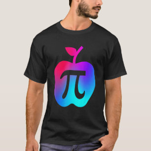 Happy Pi Day Cute Apple Pie 3 14 Funny Science Mat T-Shirt