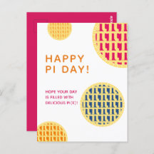 "Happy Pi Day!" Delicious Pi(e) | Pink Pi Day Post