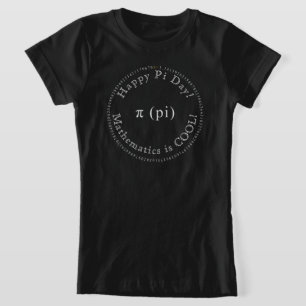 Happy Pi Day Digits Elegant Math Science School T-Shirt