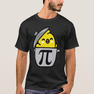 Happy Pi Day Funny Chicken Pot Pie 3.14 Science Ma T-Shirt
