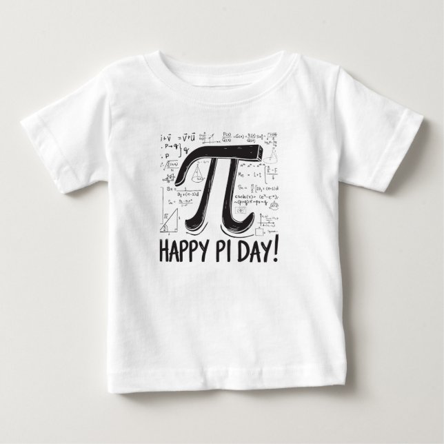 Happy Pi Day Kids T-Shirt - Math Lover Shirt  (Front)