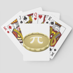 happy pi day pie playing cards