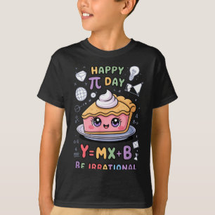 Happy Pi Day Pizza Math Nerd Funny Teacher Men Wom T-Shirt