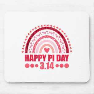 Happy Pi Day Rainbow 3,14 Pi Number Math Teacher S Mouse Pad