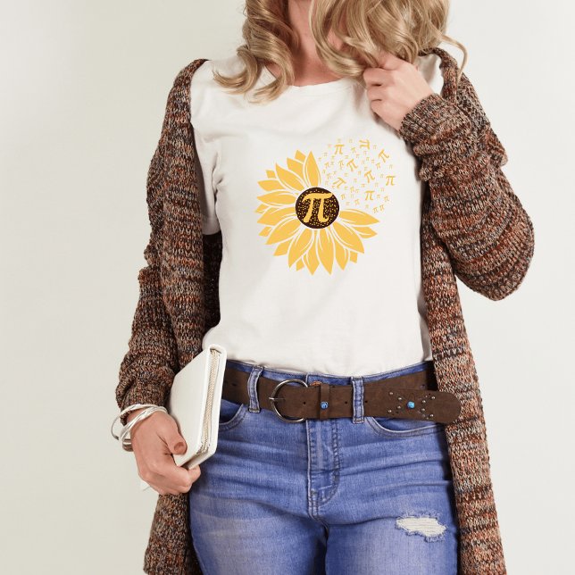 Happy Pi Day Sunflower T-shirt (Creator Uploaded)