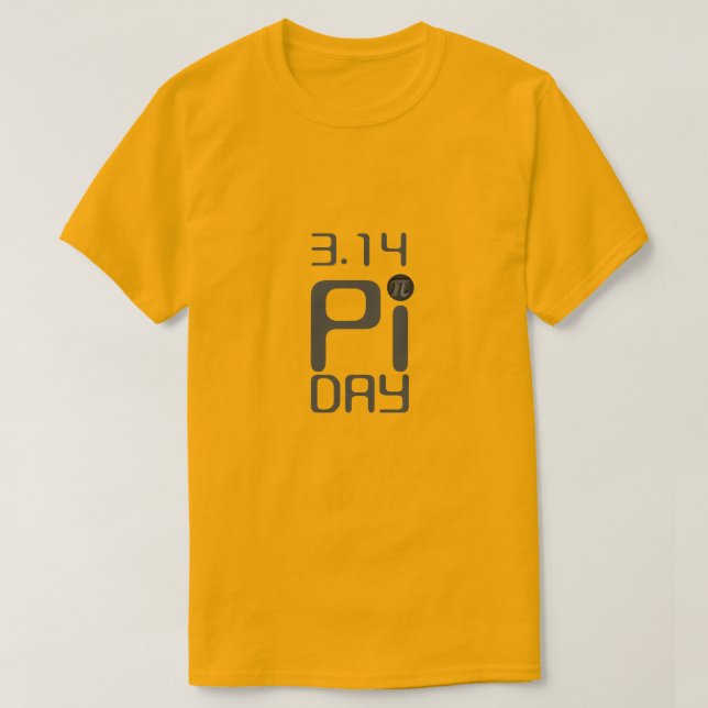 Happy Pi Day T-Shirt (Design Front)