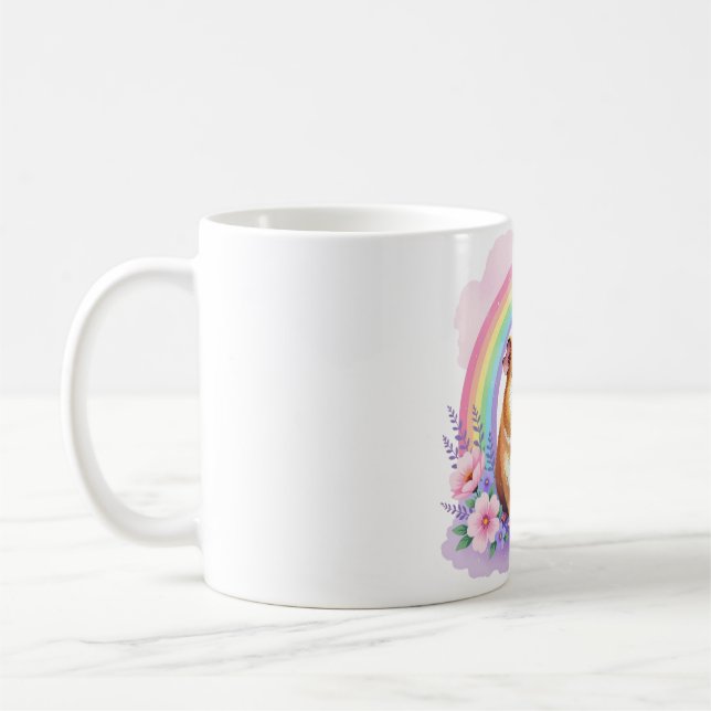 Happy Pig of India Coffee Mug (Left)