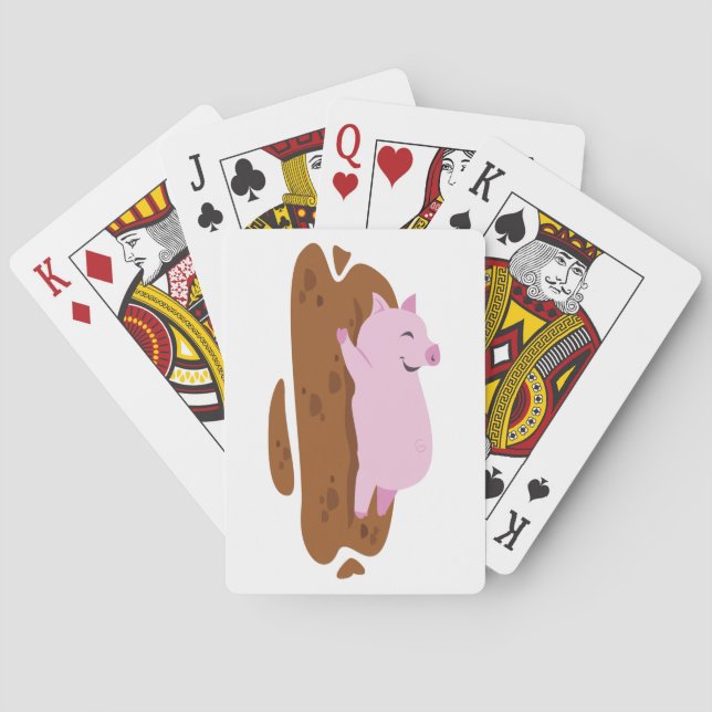 Happy Pig Playing Cards (Back)