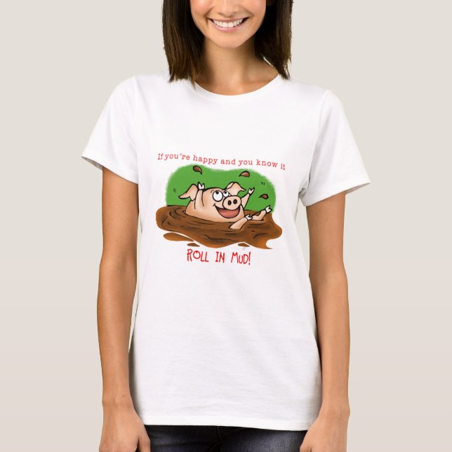 Happy Pig T-Shirt (Front)