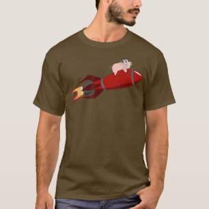 Happy Pig - When Pigs Fly, Flying Pig T-Shirt