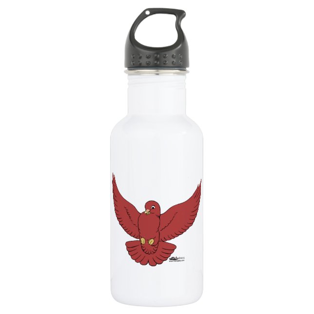 Happy Pigeon 532 Ml Water Bottle (Front)