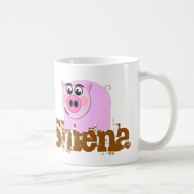 Happy Piggy Coffee Mug (Right)