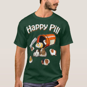 Happy Pill Guinea Pig  T-Shirt