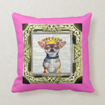 HAPPY PILLOW - CHERRY BACKGROUND COLOR