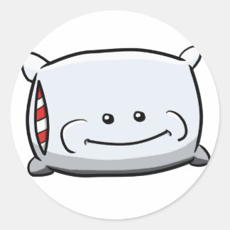 Happy Pillow stickers