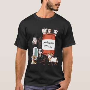 Happy Pills Cow T-Shirt