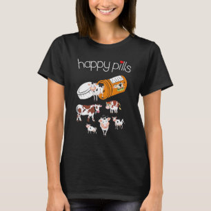 Happy Pills Cow T-Shirt