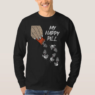 Happy Pills Mothers Day Funny Duck Farm Animal Far T-Shirt