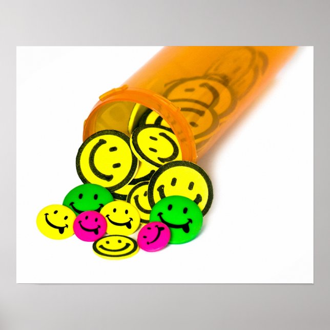 Happy Pills Poster (Front)