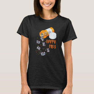 Happy Pills Racoon T Funny Racoon Lover T-Shirt