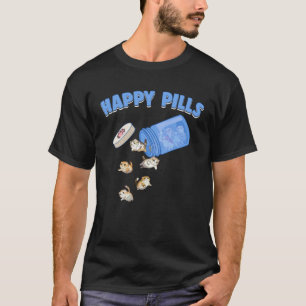Happy Pills Scottish Fold Cat  Kitten T-Shirt