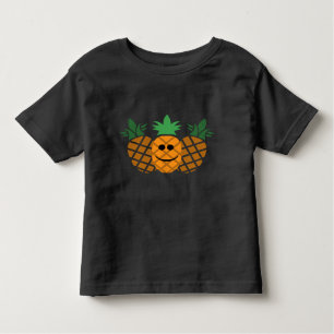 Happy Pineapple Design - Toddler Fine Jersey T-Shi Toddler T-Shirt