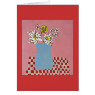 Happy Pink Daisy Card