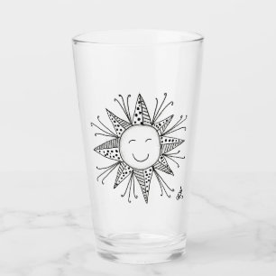 Happy Pint Glass