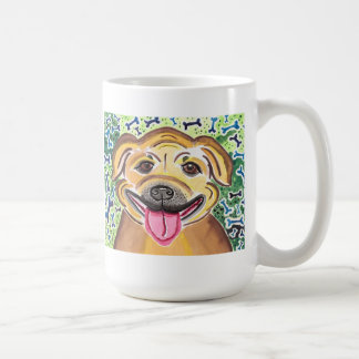 Happy Pit Bull Coffee Mug