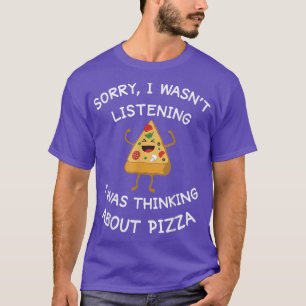 Happy Pizza Food Lover Funny Cute Foodie T-Shirt